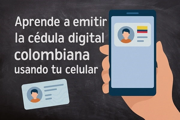 Aprende a emitir la cédula digital colombiana desde tu celular